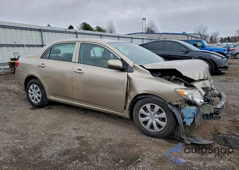 2010 Toyota Corolla Base из США, поврежденный, VIN 2T1BU4EE1AC321822